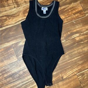 Betty Blue Black Bodysuit